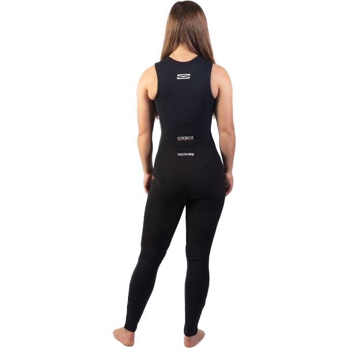 2025 Gul Womens Code Zero 3mm GBS Long Jane Wetsuit CZ4208-C2 - Black
